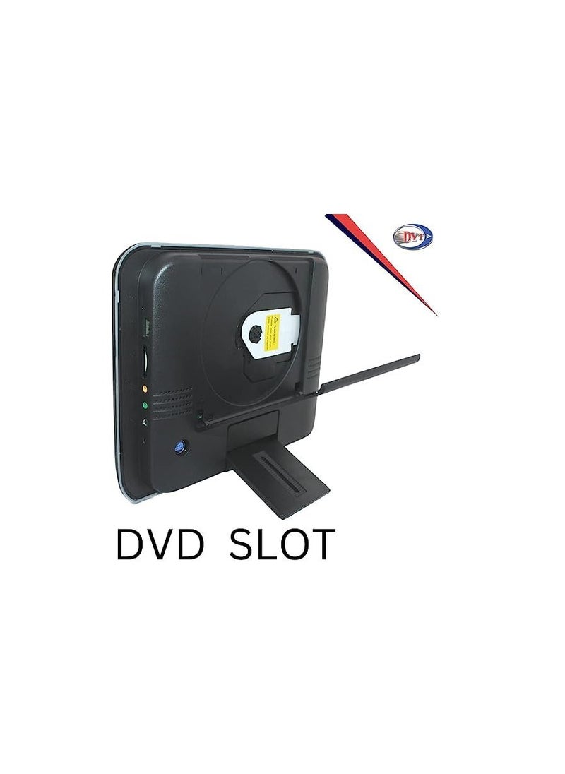 Royal - 9 Inch Car DVD Headrest Monitor with HDMI Input, 1080P Wide Screen with IPS Display Portable Video Player for Car Backseat Multimedia Entertainment AV-in USB SD With Video Game Remote - Image 1
