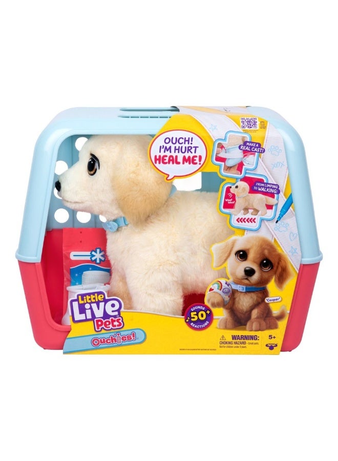 LITTLE LIVE PETS لعبة تفاعلية محشوة أوشيز كوبر - Image 1