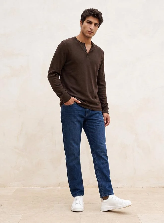 Splash FAV HENLEY SWEATER