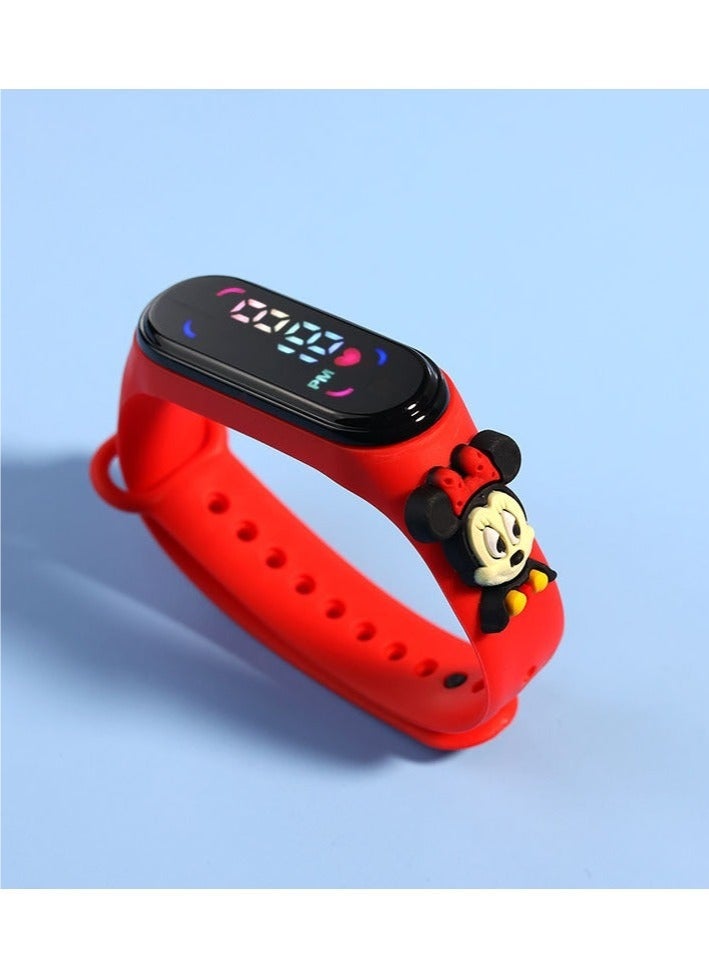 كيلا 6 قطع من الساعات الرقمية الملونة المقاومة للماء المصنوعة من السيليكون للأطفال - Image 5