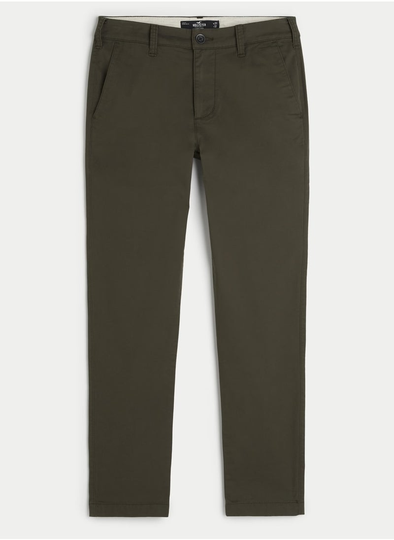 HOLLISTER Men slim straight chino pants  - Image 1