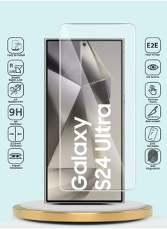GMAX Samsung Galaxy S24 Ultra 5G 2024 GMAX Premium Series Curved Edges 9H 2.5D Tempered Glass Screen Protector - Clear  - Image 2