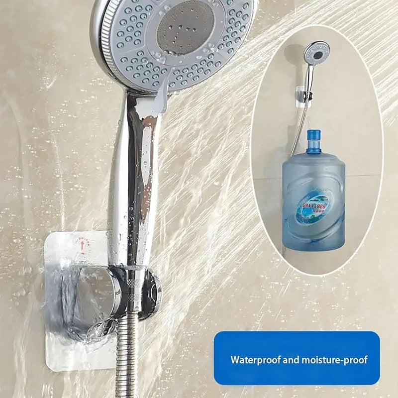 ToolHouse Handheld Shower Holder, Wall Mounted Shower Head Holder, Adjustable Shower Mounting Brackets, No Drilling Required, Suitable for  Bathroom - Image 3