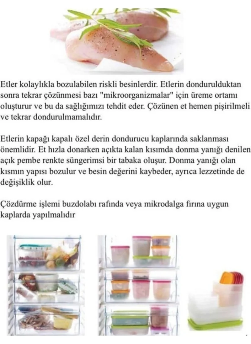 Tupperware Alaska Set 2.5 Lt-1.1 LT-450ML Freezer Storage Container Hsgl
