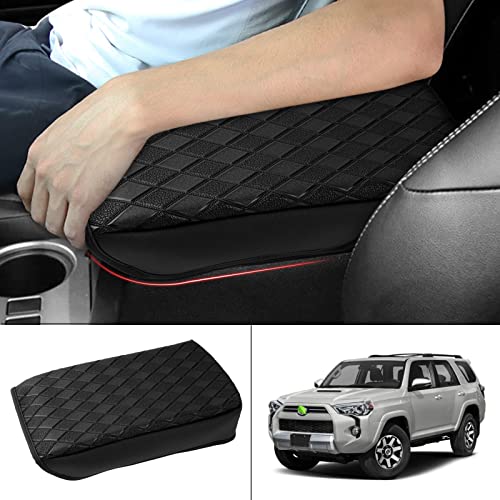 FIILINES Center Console Cover for Toyota 4Runner 20102024 Armrest Cover Pad Cushion 4Runner Accessories Armrest Cover AntiScratch Black