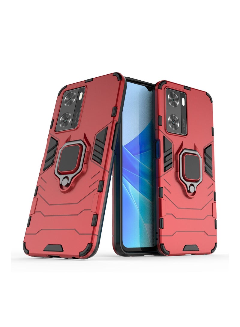 Protective Case Cover For Oppo A57 4G/A77 4G/Oneplus Nord N20 SE Red - Image 2