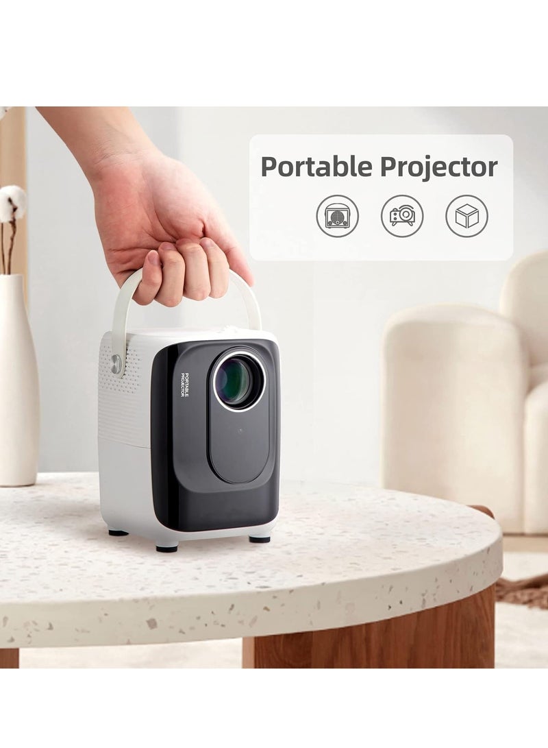 ELTRAZONE S10 Mini Projector: High-Brightness 8000 Lumens, 1920x1080P, Bluetooth, and WiFi Enabled - Image 4