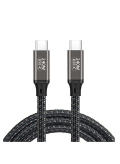 Link Cable 10 FT for Apple Vision Pro, USB-C to USB-C, PD 3.1 240W Fast Charging Cord for Vision Pro, High-Speed PC Data Transfer, Premium Apple Vision Pro Accessories, 1 Pcs