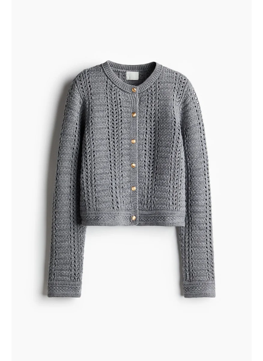 اتش اند ام Pointelle-Knit Cardigan