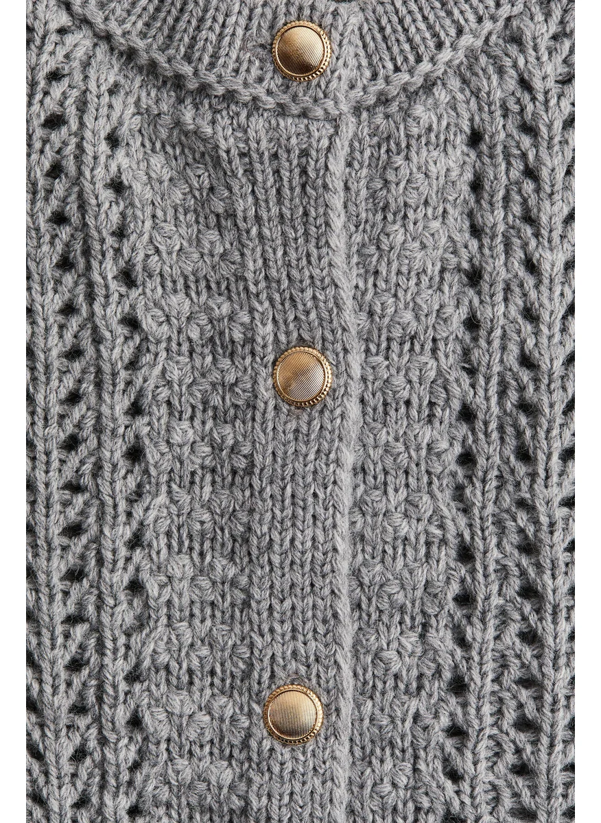 اتش اند ام Pointelle-Knit Cardigan