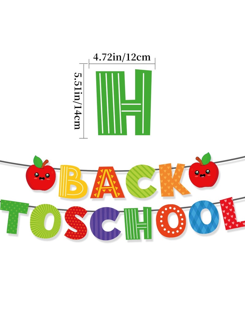 Tanwer Back to school season flag raising   opening ceremony   classroom decoration kindergarten arrangement balloons - Image 2