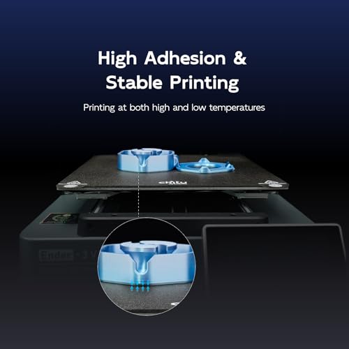chitu systems Texture PEI Build Plate for Ender 3/ Ender 3 V3 KE/Emder 3 V3 SE/ K1/ K1C 3D Printer, 235x235mm Texture PEI Build Plate +Smooth PEO Sheet 3D Printer Flexible Spring Steel Removable Platform - Image 5