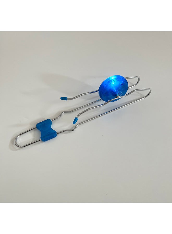 Magic Wave Magnetic Track Gyro Flywheel Luminous Belt Light Yo-yo Decompression Children's Toys-Color:Lake Blue - Image 1