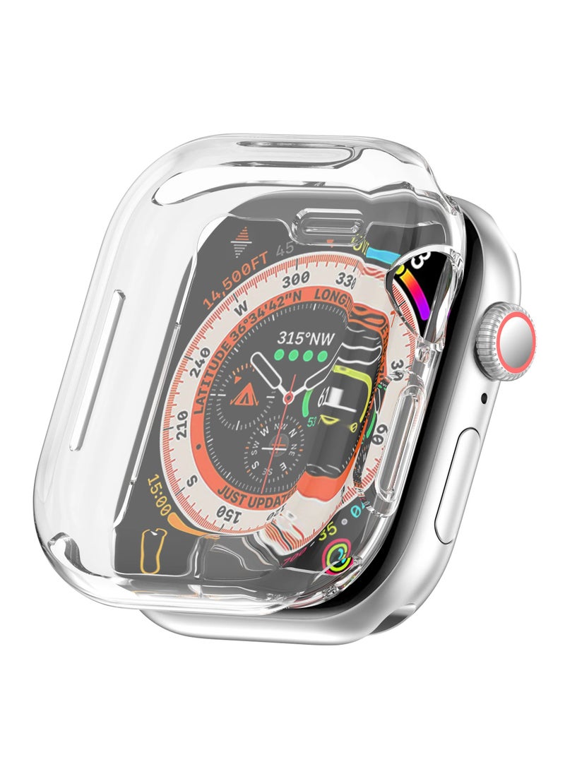 كومبي واقي شاشة شفاف لساعة Apple Watch Series 10 مقاس 46 مم  - Image 1
