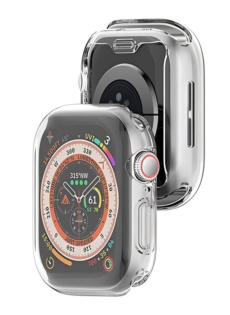 كومبي واقي شاشة شفاف لساعة Apple Watch Series 10 مقاس 46 مم  - Image 2