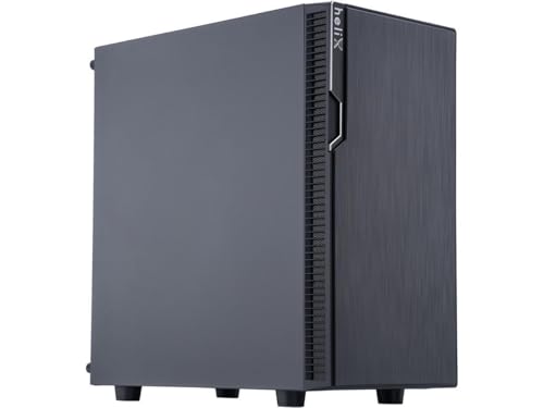 Rosewill FBMX2400HELIX Micro ATX Mini Tower Desktop Gaming Office PC Computer Case with PreInstalled 400W Power Supply 240mm AIO Support 2X USB 20 1 USB 30 - Image 3