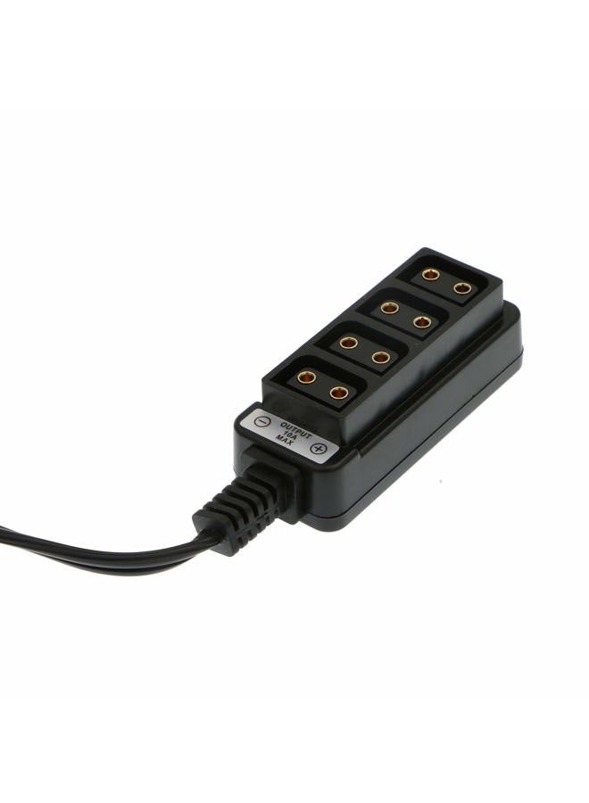 Alvin's Cables كابل طاقة D Tap ذكر إلى 4 منافذ Dtap أنثى موزع لكاميرات ARRI RED TILTA Steadicam IDX - Image 2