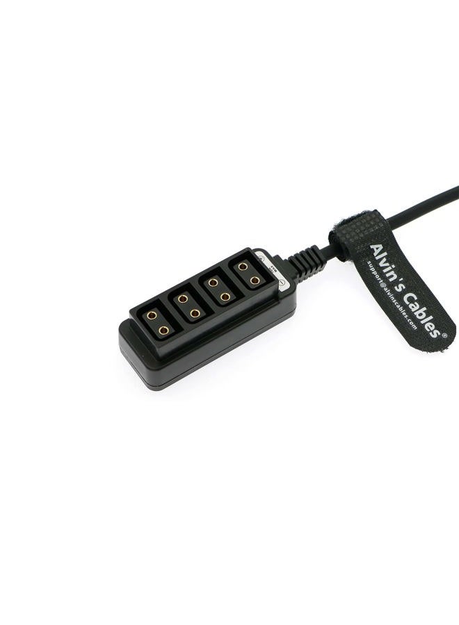 Alvin's Cables كابل طاقة D Tap ذكر إلى 4 منافذ Dtap أنثى موزع لكاميرات ARRI RED TILTA Steadicam IDX - Image 5