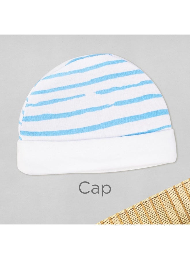 Mee Mee Premium & Soft Baby Cap, Mitten & Booties Set | Comfortable & Essential for Babies, Infants & New Borns | Best Combo for 0-12 Months Baby Boys & Girls - Image 3