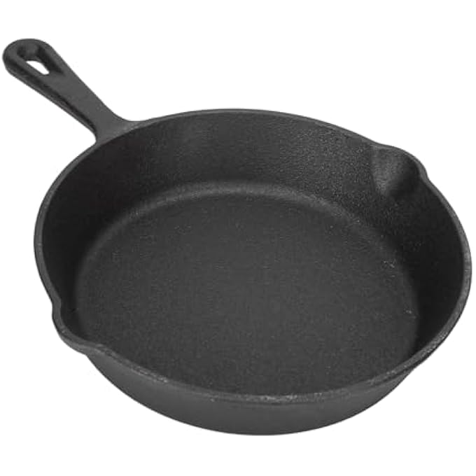Haofy Cast Iron Skillet Even Heat Absorption Versatile Cooking Options Oven And MultiUse Ideal Choice Cast Iron Material This Small Frying Pan Is Crafted From 16Cm63In - Image 4