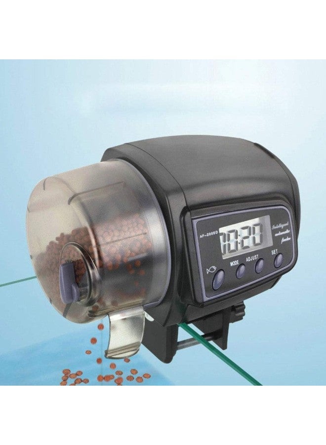 klarako LCD Screen Automatic Aquarium Fish Feeder Timing Fish Food Dispenser Fish Tank Accessories - Image 2