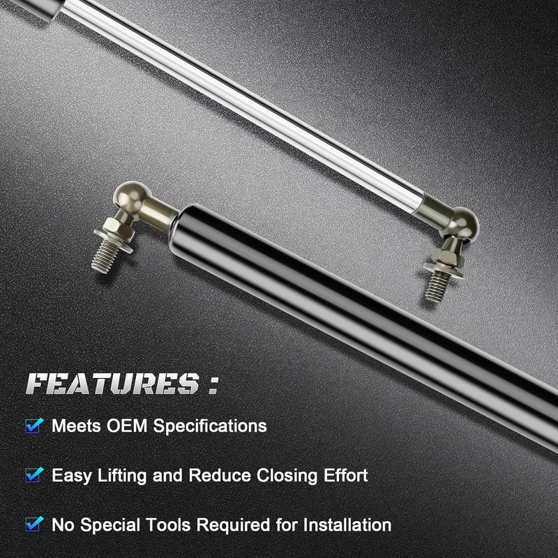 HHCSOP Front Hood Lift Supports for Toyota Land Cruiser & Lexus LX470 - Image 5