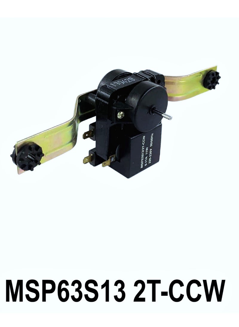 Generic MSP63S13/2T-CCW Ice Box Frag Shaded Pool AC Brush Fan Motor Bus Condenser Whirlpool Refrigerator Original Parts  - Image 2