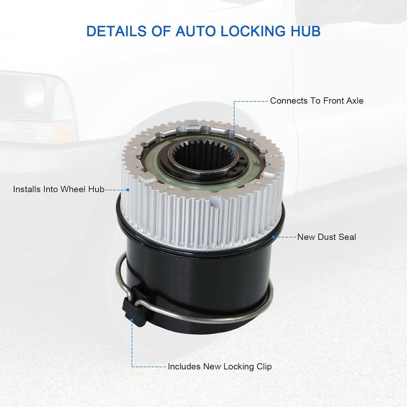 DICMIC 4WD Auto Locking Hub for Ford F250 F350 F450 F550 Expedition Excursion Navigator - Image 4