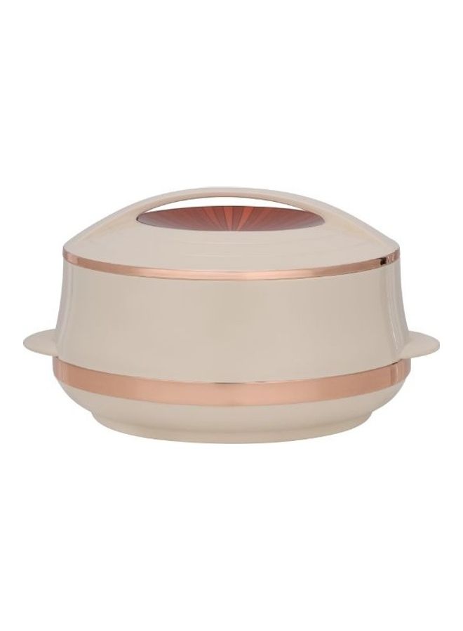 Royalford Elite Gold Insulated Casserole Firm Twist Lock  Rf11148 Assorted 6000ml - Image 1