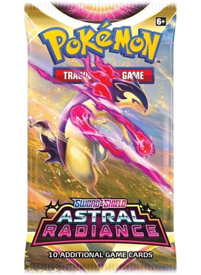 Pokemon Pokémon TCG Sword & Shield—Astral Radiance Booster Pack, 10 Trading Cards, Random Assorted Pack Artwork, Collectible Card Game Expansion - Image 2
