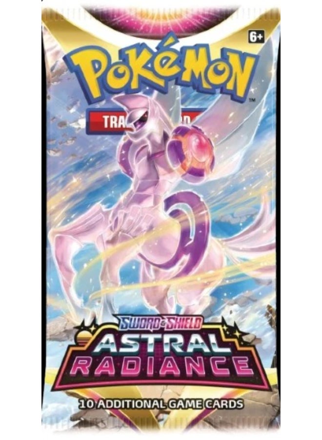 Pokemon Pokémon TCG Sword & Shield—Astral Radiance Booster Pack, 10 Trading Cards, Random Assorted Pack Artwork, Collectible Card Game Expansion - Image 3