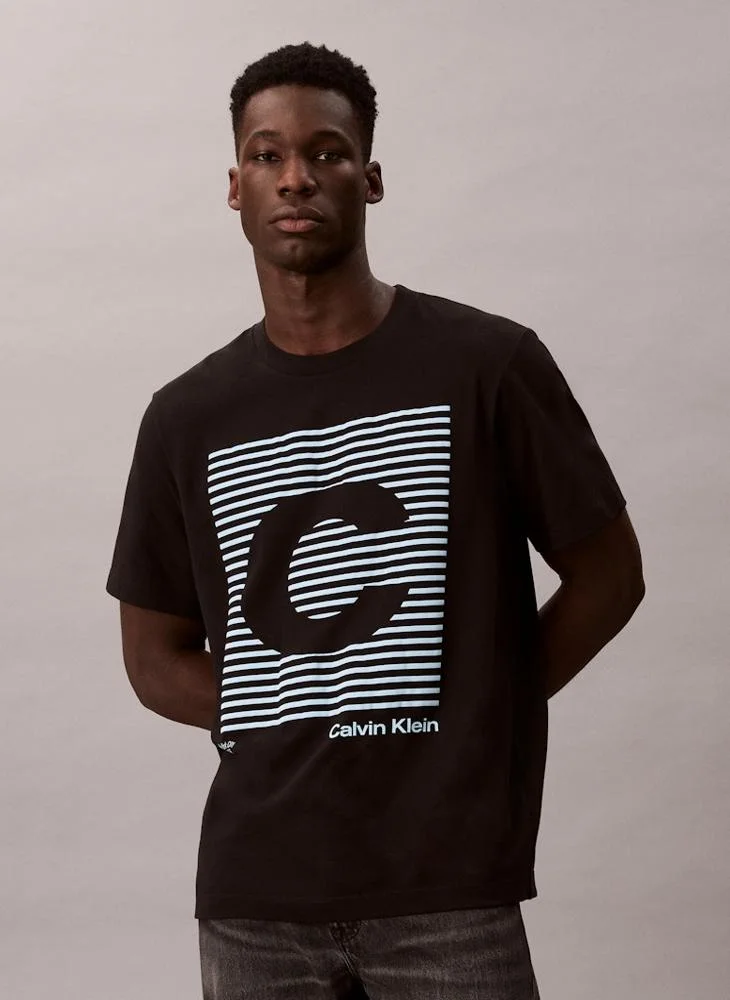 Calvin Klein Jeans 20 Sgraphic Crew Neck T-Shirt