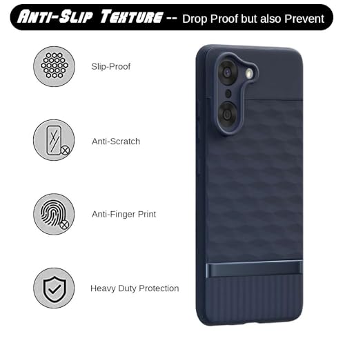 Casotec Shockproof Case for OnePlus Nord CE5 5G | Full Camera Protection | TPU Flexible Back Cover for OnePlus Nord CE5 5G (Steel Blue) - Image 5