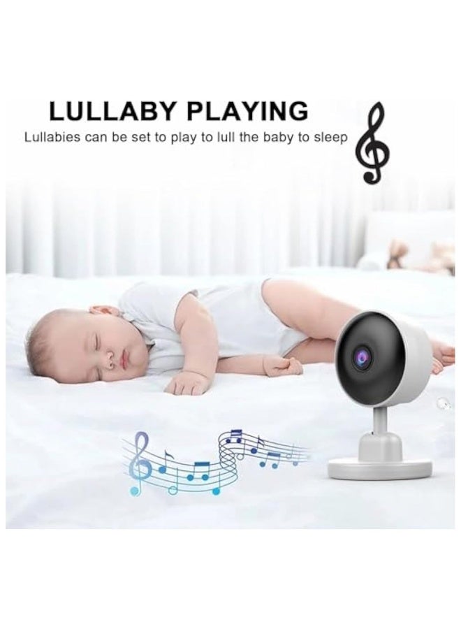ACPLAY Reliable Baby Monitor with Two-Way Talk, Cry Alerts, 2.8” HD Display, Infrared Night Vision, Temperature Sensor, Feeding Reminders, and Long Battery Life for Ultimate Peace of Mind - Image 3