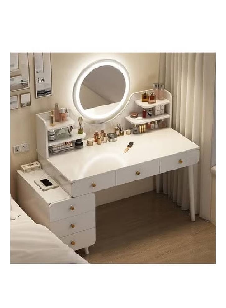 keke Multifunctional Makeup Vanity Dressing Table with LED Mirror - Image 1