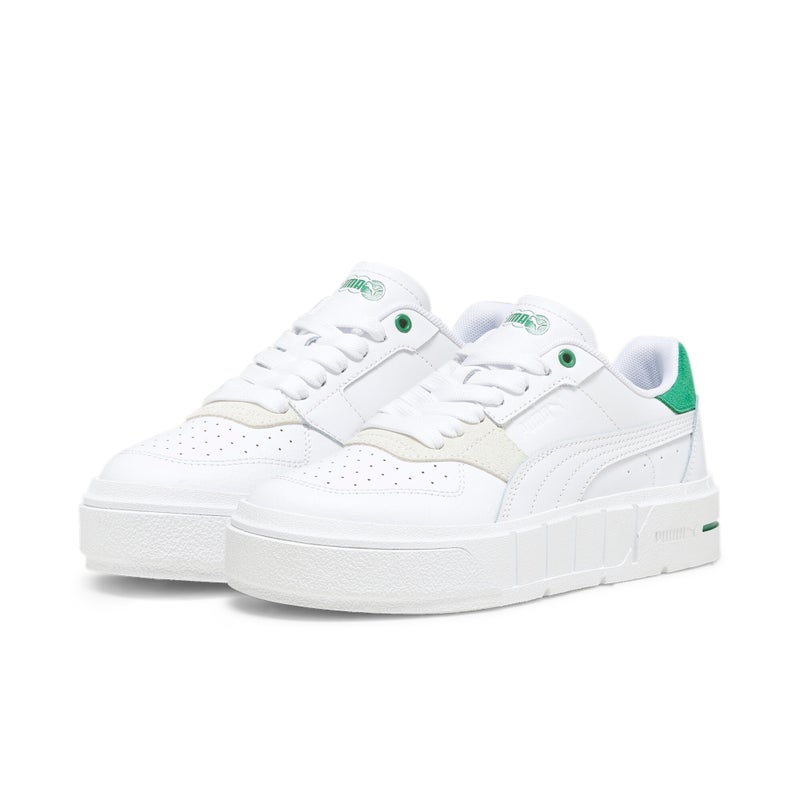 PUMA Cali Court Match Girls White Sneakers - Image 2