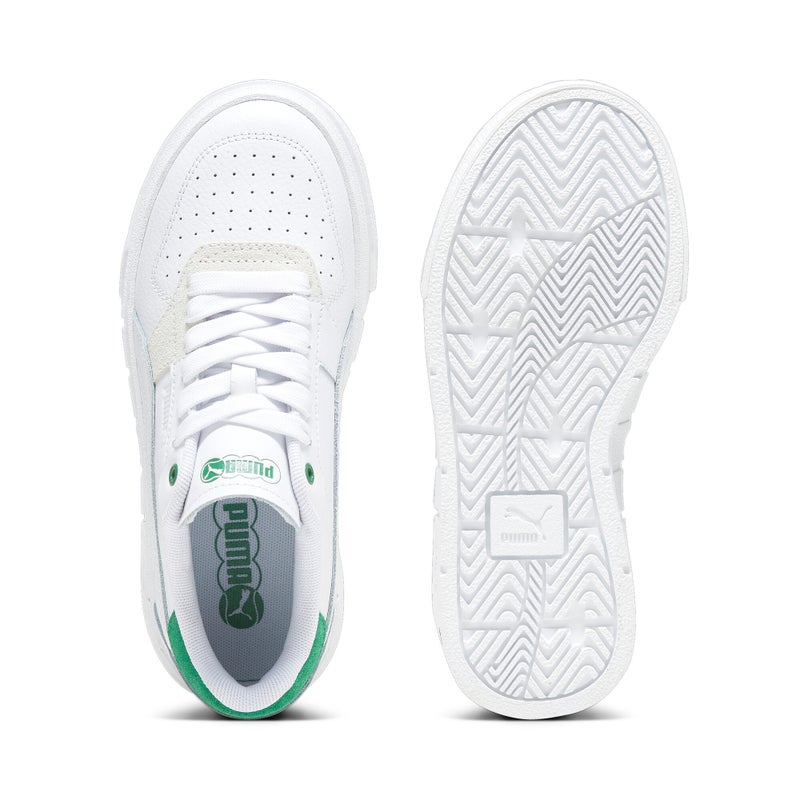PUMA Cali Court Match Girls White Sneakers - Image 4