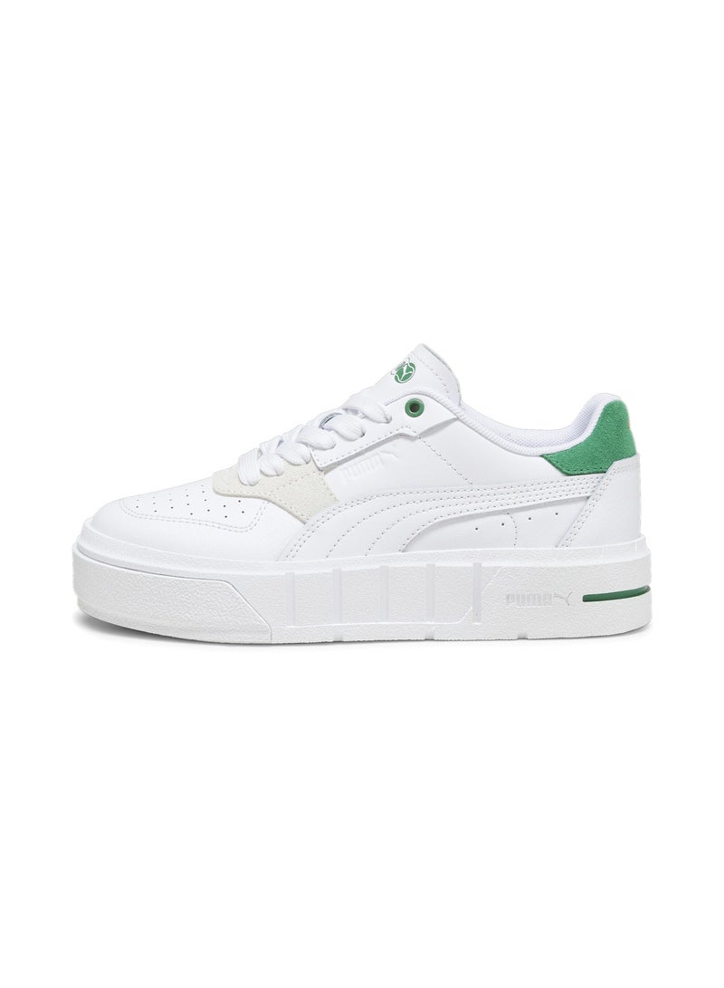 PUMA Cali Court Match Girls White Sneakers - Image 1