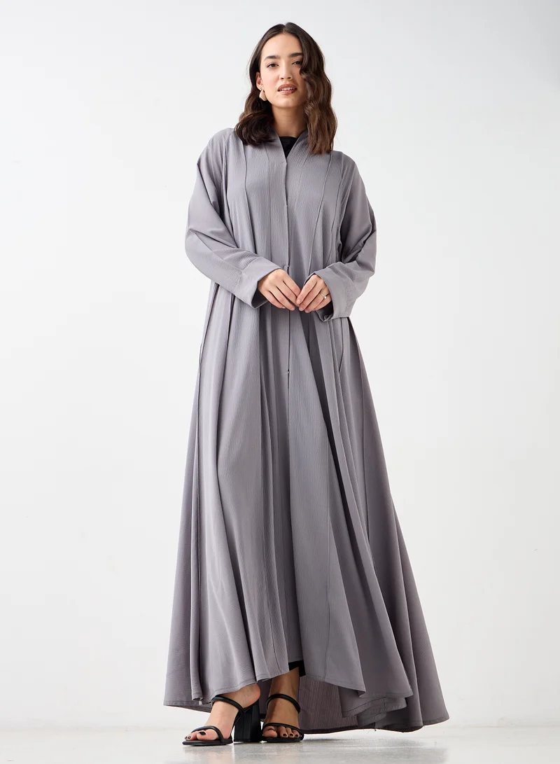 Hadiyath Al Madinah Classic Flowy Style Abaya - HM