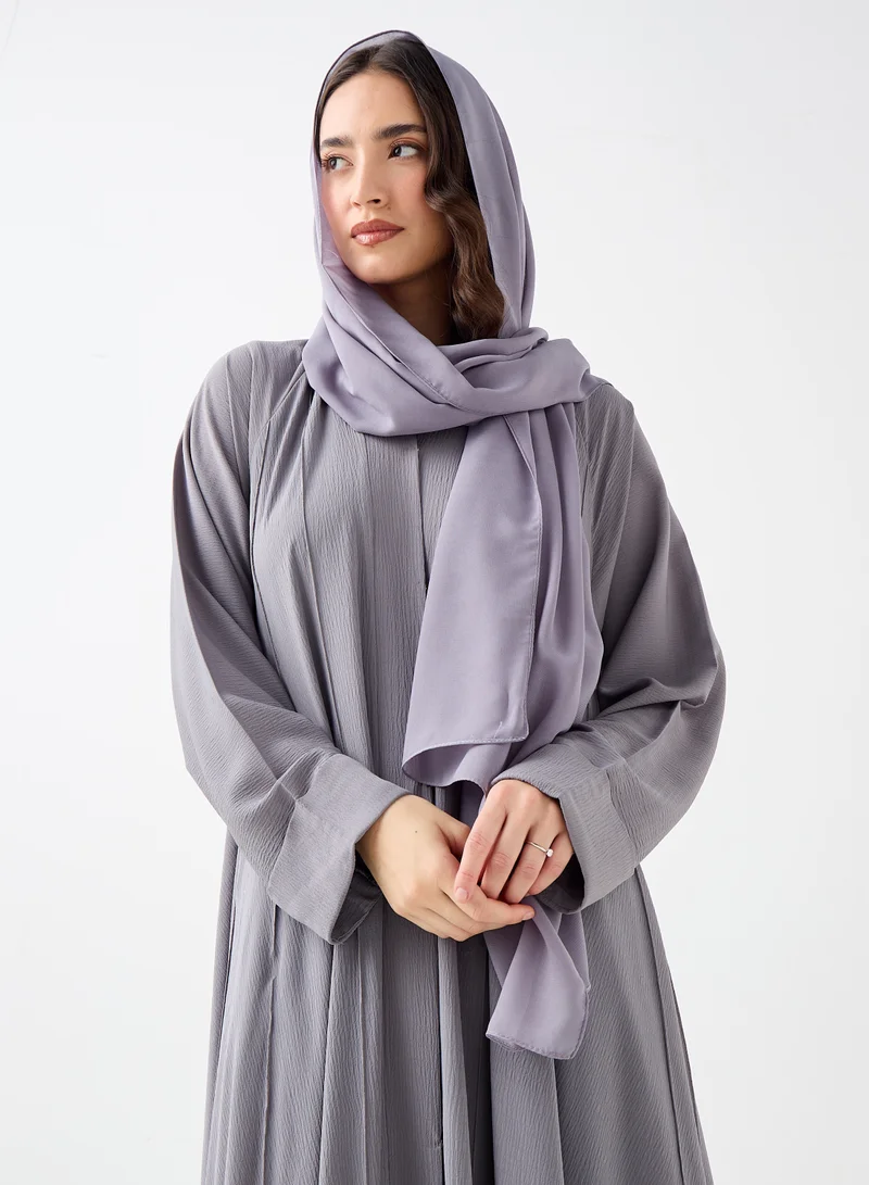 Hadiyath Al Madinah Classic Flowy Style Abaya - HM