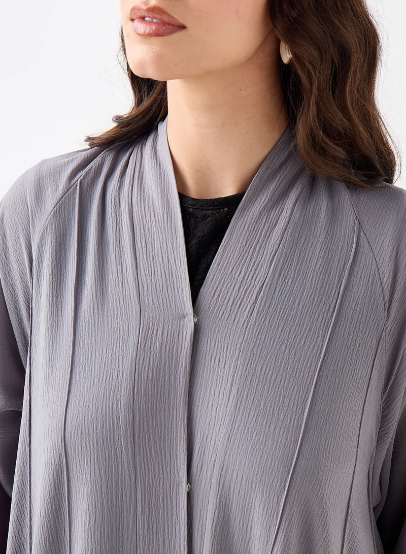 Hadiyath Al Madinah Classic Flowy Style Abaya - HM