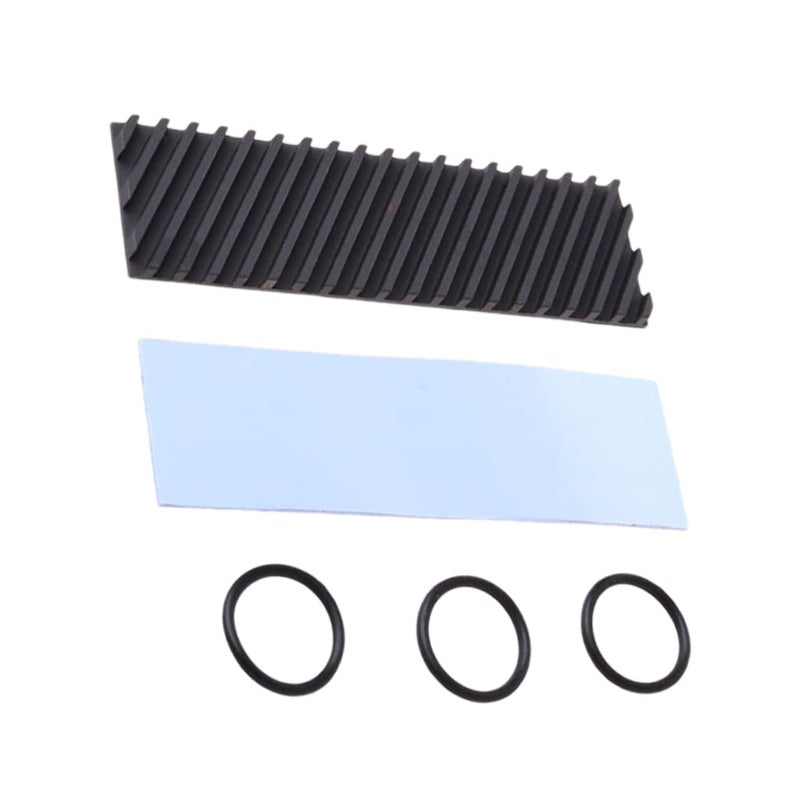 Graphene Coating M 2 2280 SSD Heatsink Cooler with Aluminum Fins - Image 2