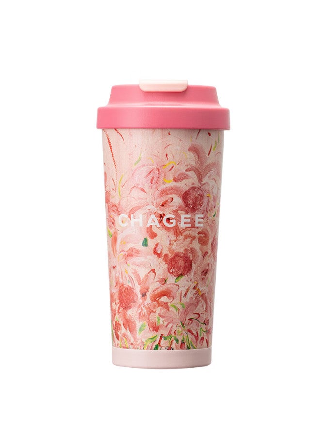 Chagee One-touch Insulated Tumbler 316l Stainless Steel Water Cup Coffee Mug New Year Gift Large Capacity