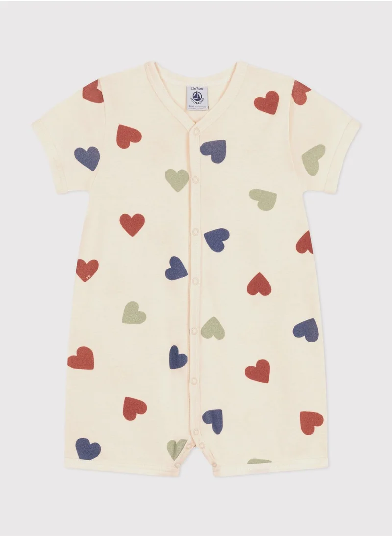 بيتي باتو Kids Heart Printed Playsuit