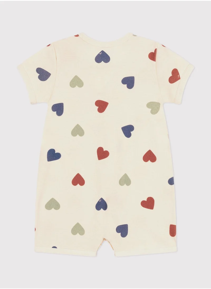 بيتي باتو Kids Heart Printed Playsuit