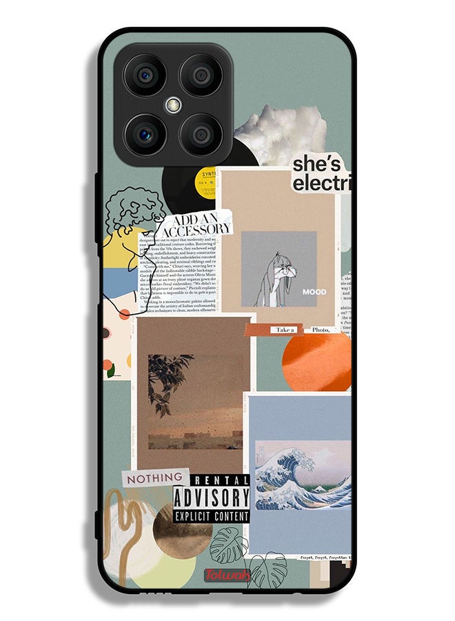 Tolwak Honor X8 4G Protective Case Cover She Is Electric - Image 2