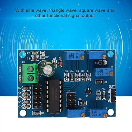 Ciglow ICL8038 Medium/Low Frequency Sine/Triangular/Rectangular Signal Generator Module with Multi-Waveform Output - Image 3