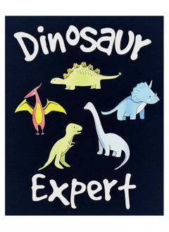 Baby Co. Dinosaurs Graphic Blue Cotton T-shirt  - Image 2