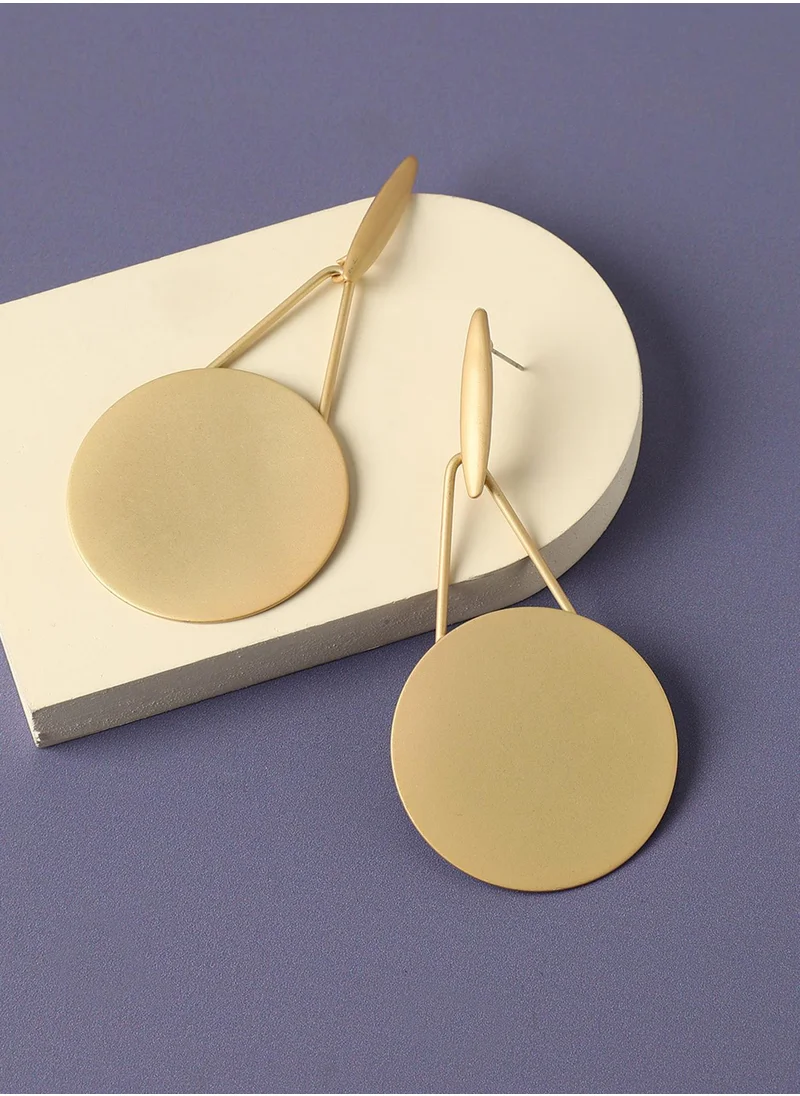 SOHI Mesmerizing Movement Swinging Drop Earrings