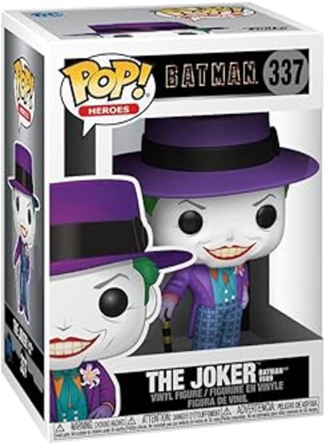 Funko Pop! Super Heroes : DC Batman 1989 - Joker (With Hat)